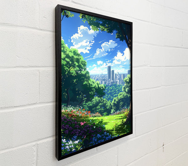 Green Cityscape Dreamscape