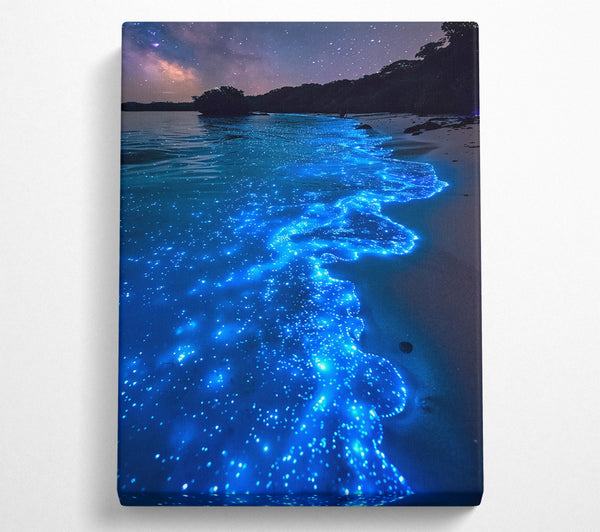  A Canvas Print of Azure Ocean Dreamscape Canvas Art
