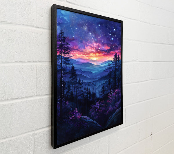 Purple Mountain Twilight