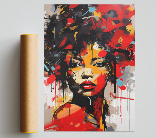 Graffiti Punch Giclee Print