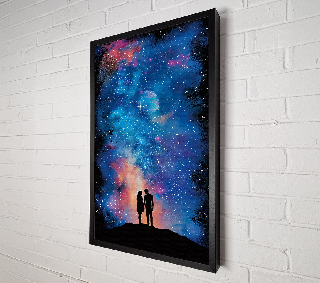  A Canvas Print of Blue Sky Lovers Canvas Wall Art