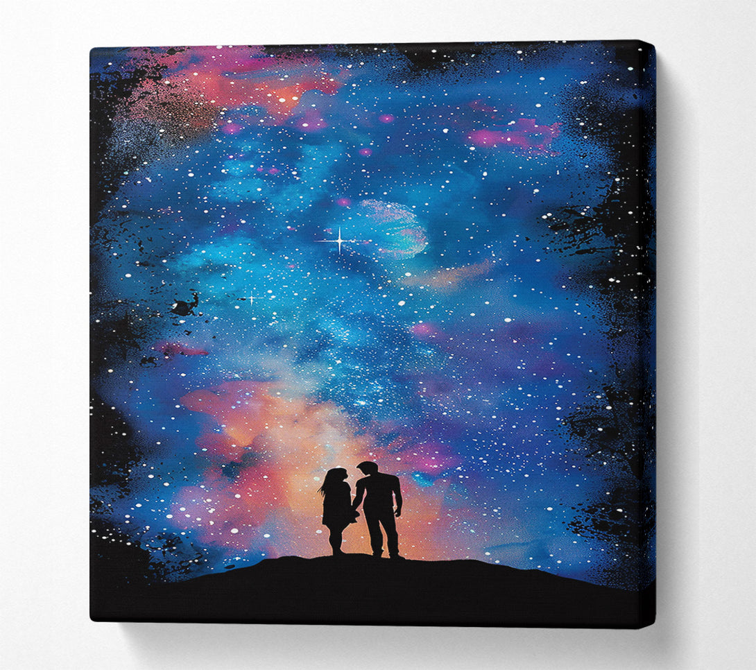  A Canvas Print of Blue Sky Lovers Canvas Wall Art