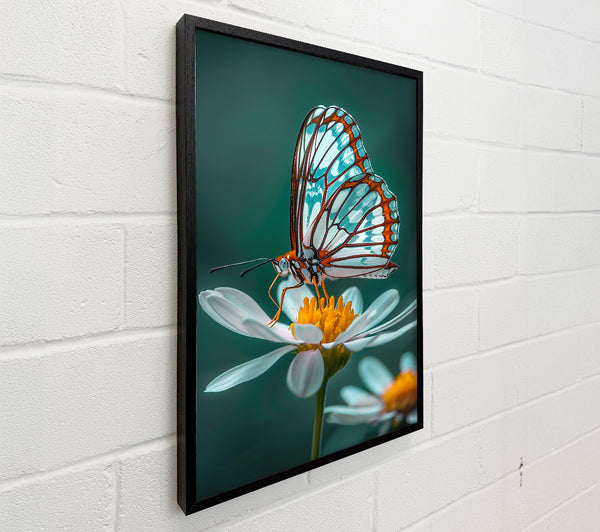 Azure Butterfly Bloom