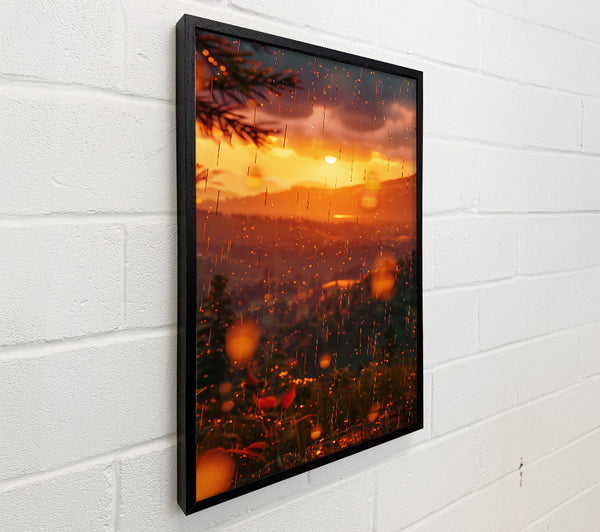 Golden Rain Sunset
