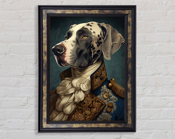 Great Dane Renaissance Framed Print