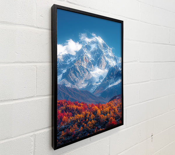 Autumn Blue Peaks