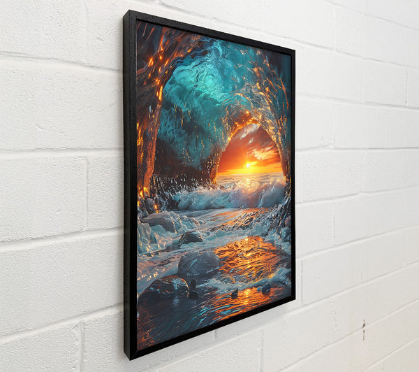 Golden Sunset Cave