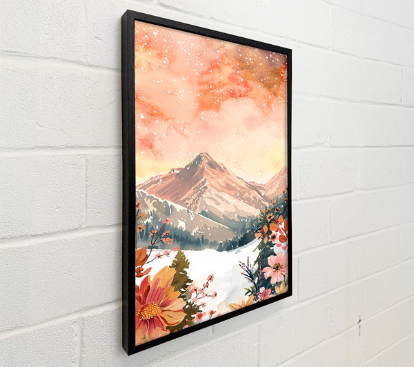 Peachy Mountain Bloom