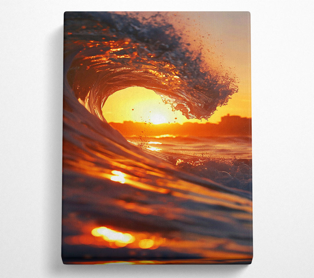  A Canvas Print of Loading... Canvas Print