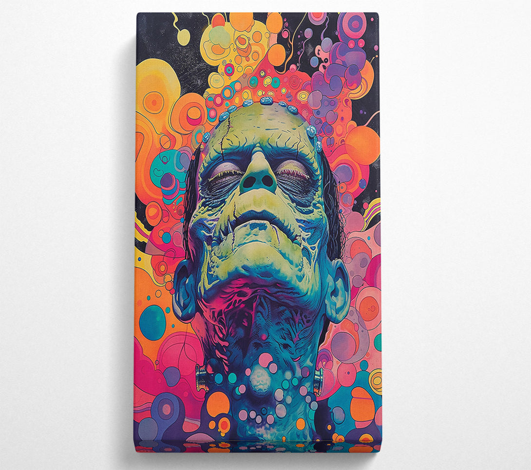 A Canvas Print of Blue Monster Dreamscape Canvas Art