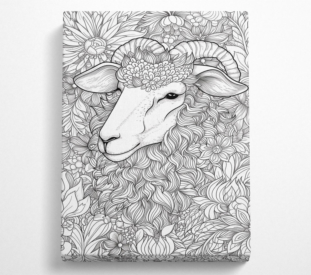  A Canvas Print of Loading... Canvas Print