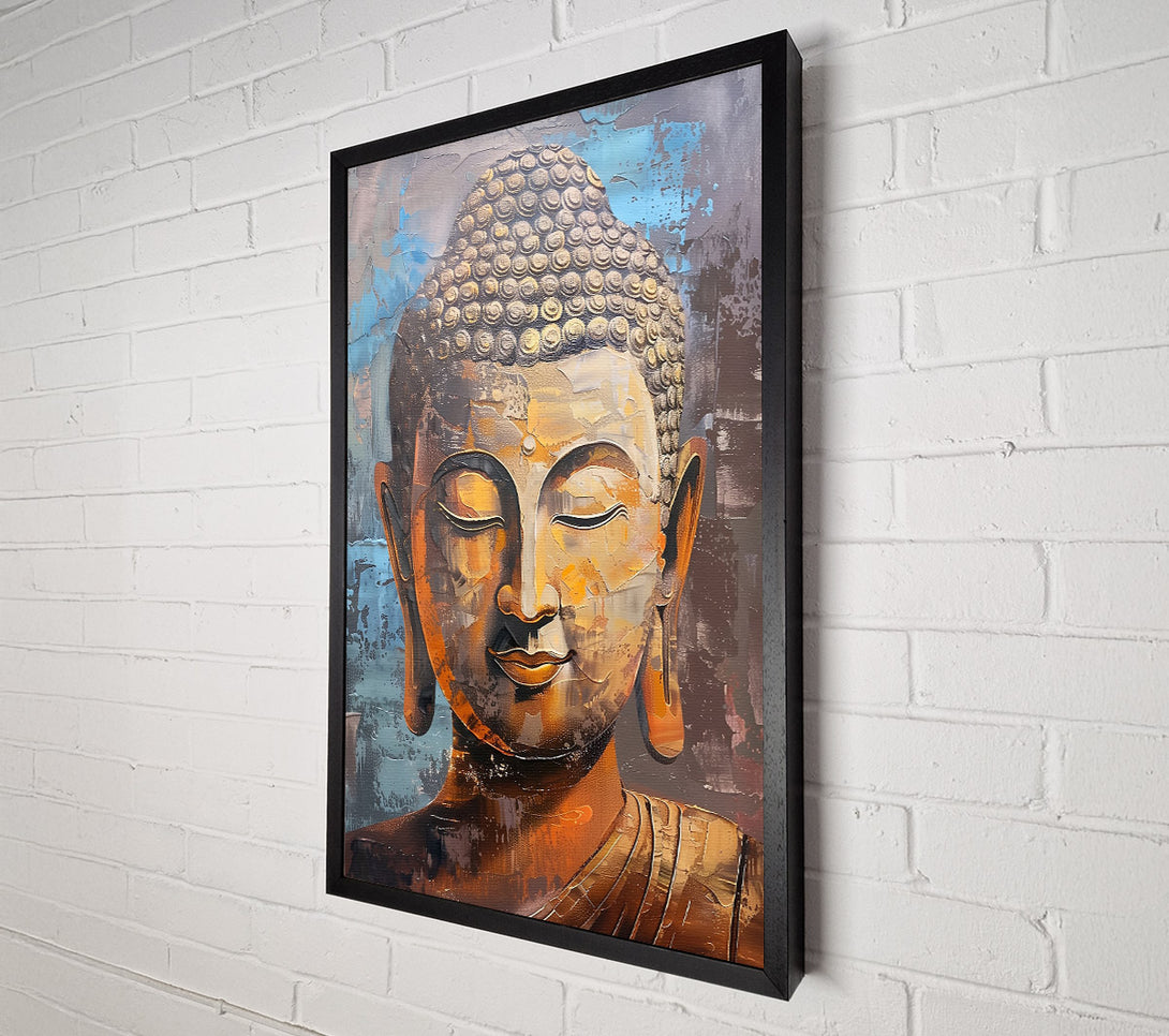  A Canvas Print of Golden Serenity Canvas Wall Art
