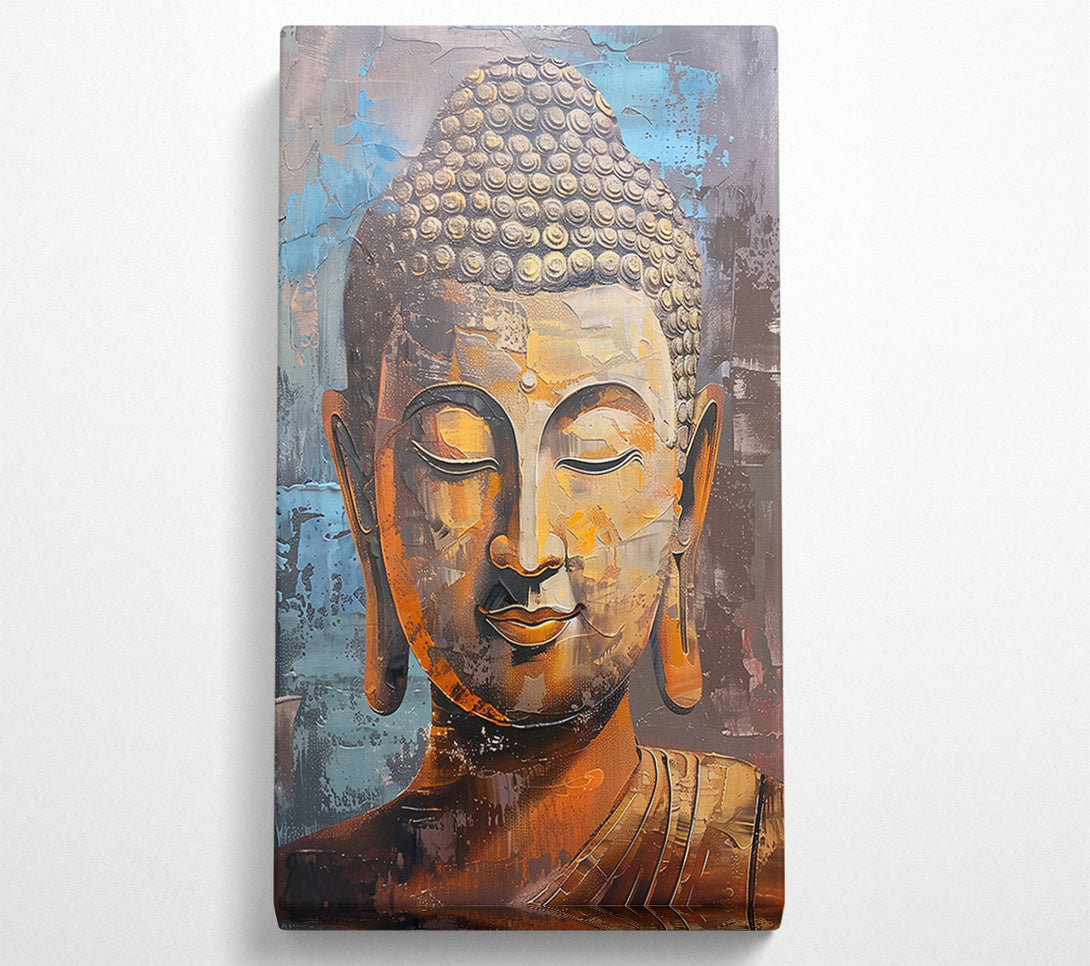  A Canvas Print of Golden Serenity Canvas Wall Art