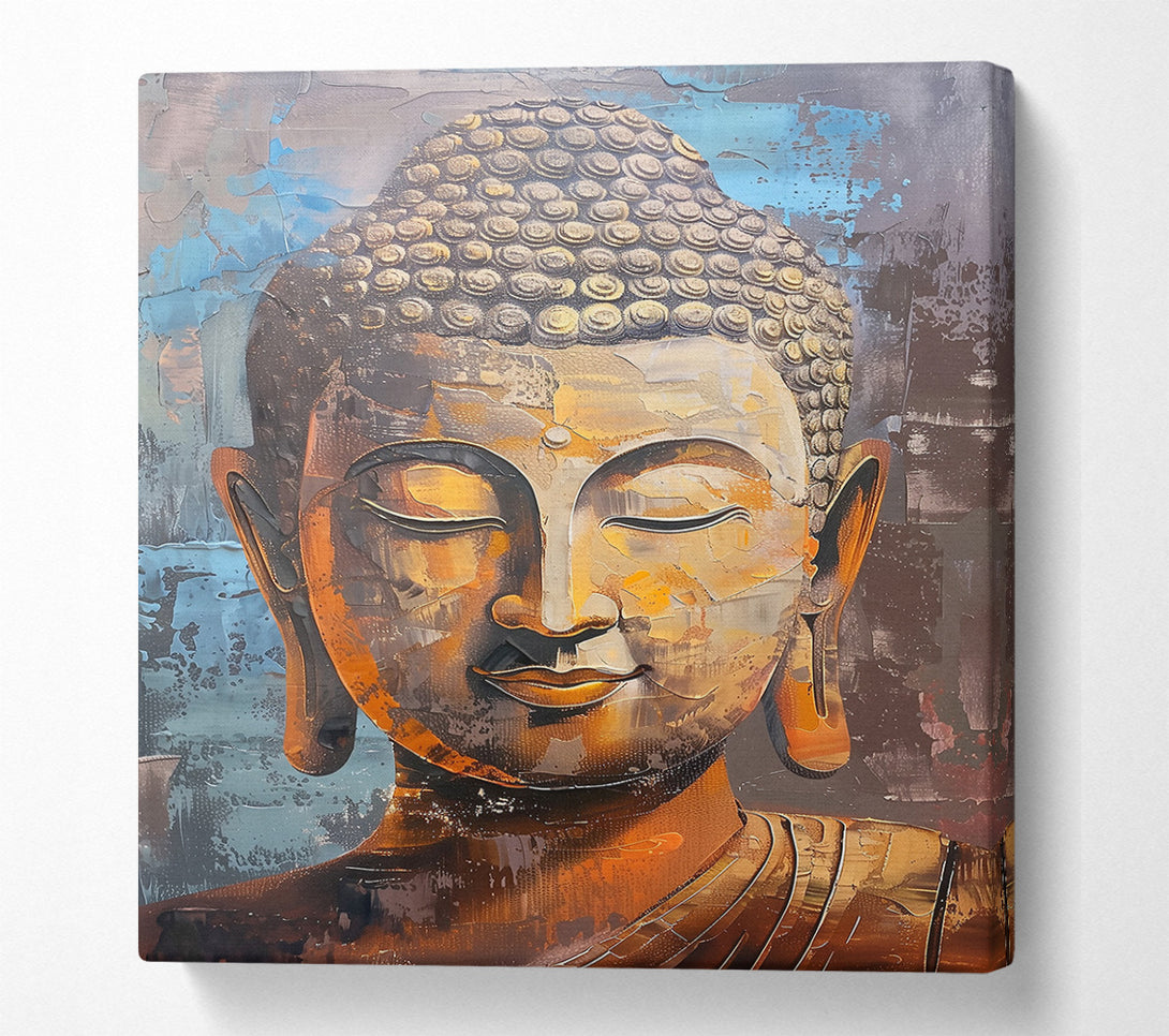 A Canvas Print of Golden Serenity Canvas Wall Art