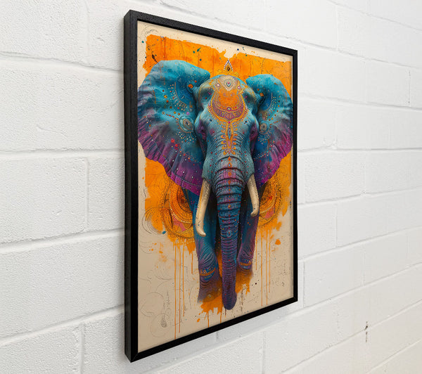 Golden Blue Elephant Dream