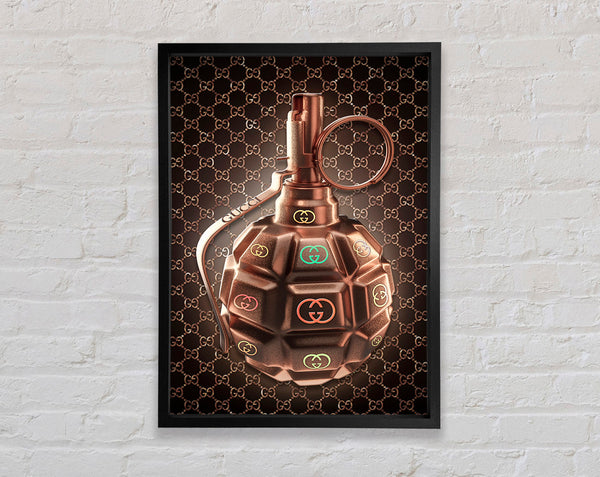 Grenade Fashion Framed Print