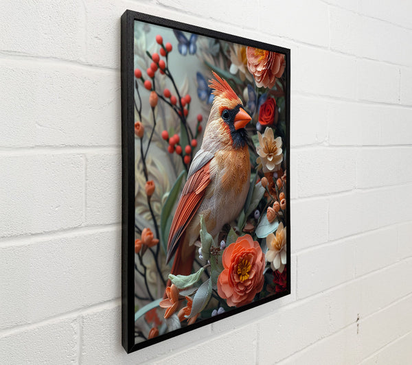 Coral Cardinal Bloom