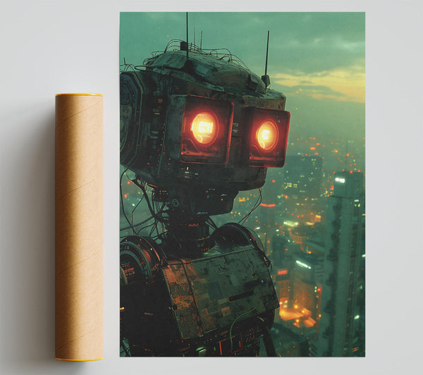Green City Sentinel Poster