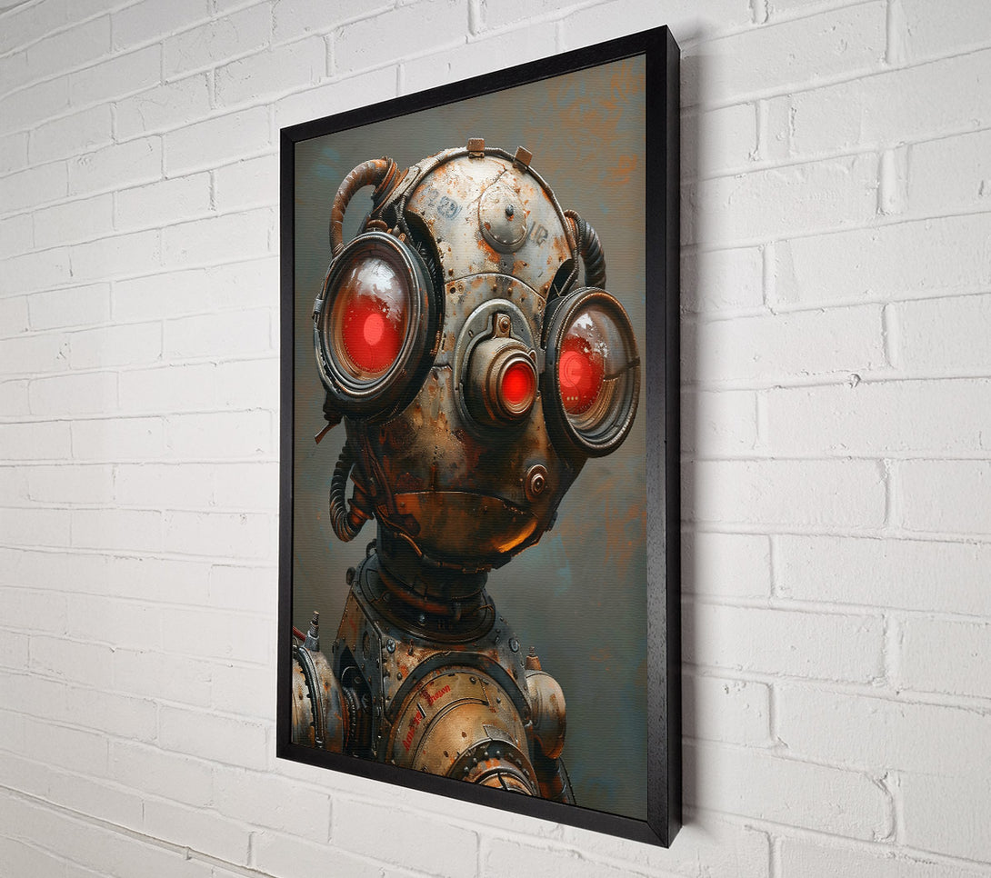  A Canvas Print of Rusty Red Sentinel Canvas Wall Art