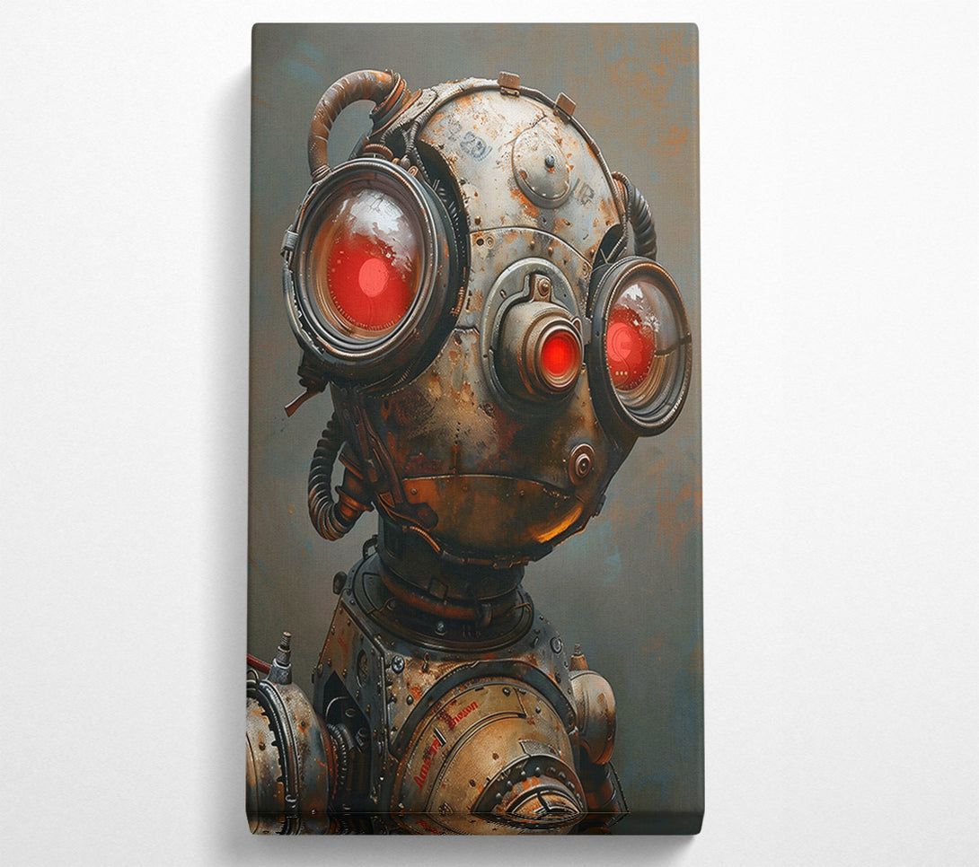  A Canvas Print of Rusty Red Sentinel Canvas Wall Art