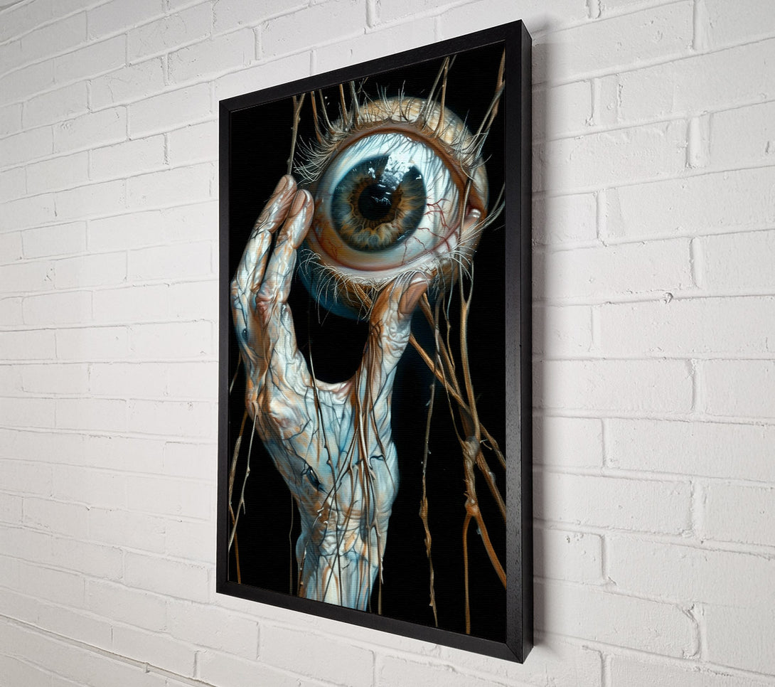  A Canvas Print of Blue Eye'S Embrace Canvas Art