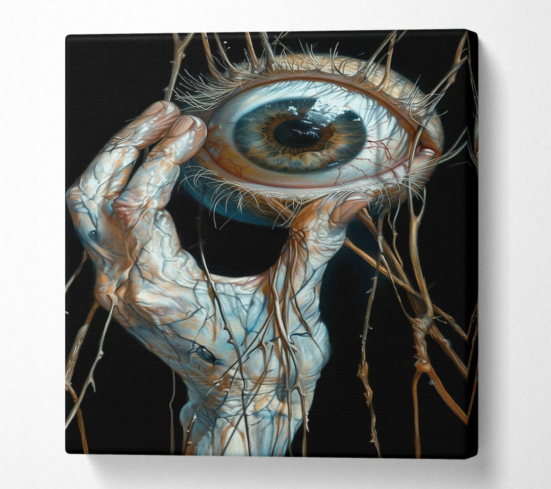  A Canvas Print of Blue Eye'S Embrace Canvas Art