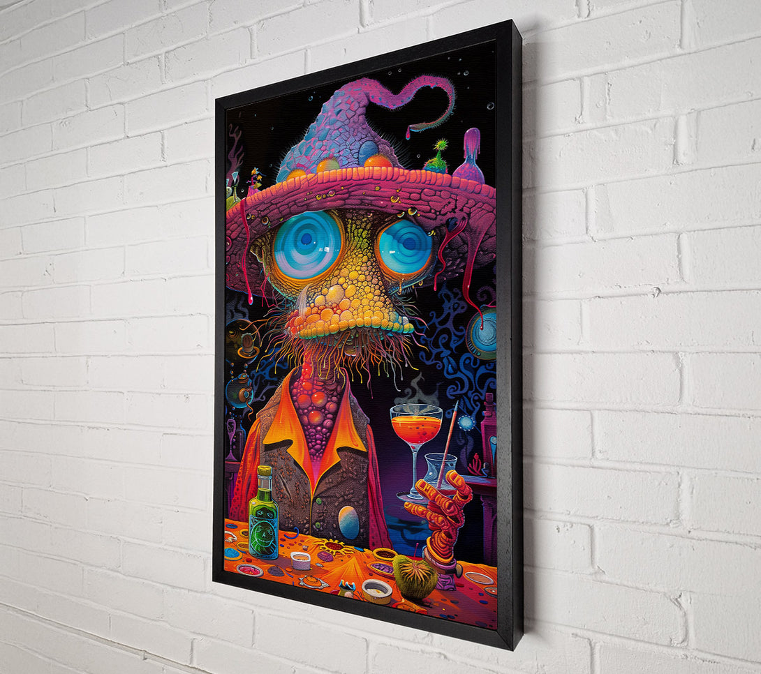  A Canvas Print of Orange Potion Master Canvas Art