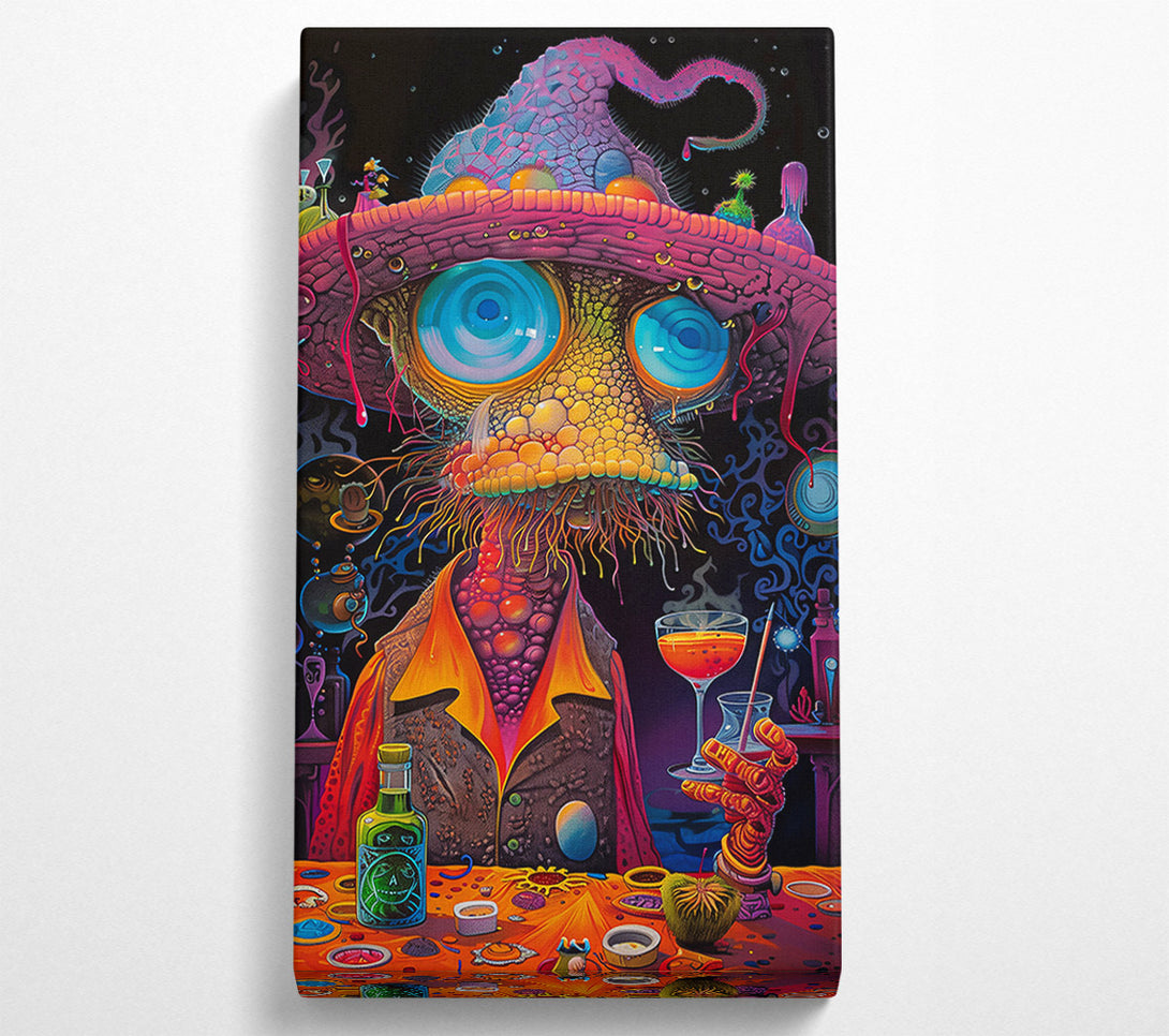  A Canvas Print of Orange Potion Master Canvas Art