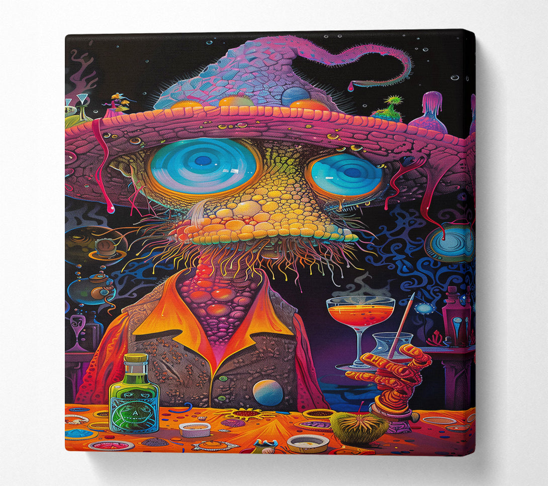  A Canvas Print of Orange Potion Master Canvas Art