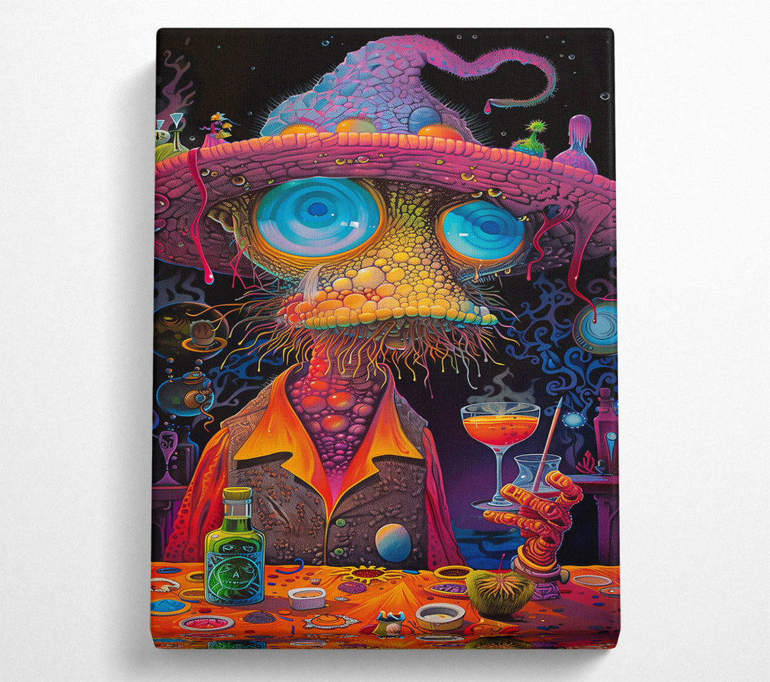  A Canvas Print of Orange Potion Master Canvas Art