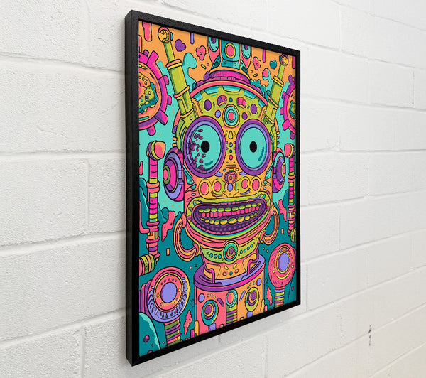 Orange Smiling Machine