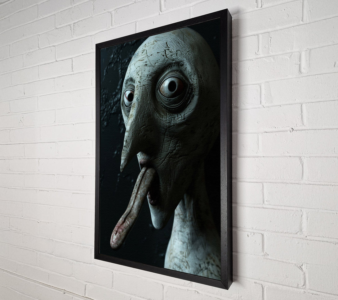  A Canvas Print of Pale Tongue Of Dread Canvas Art