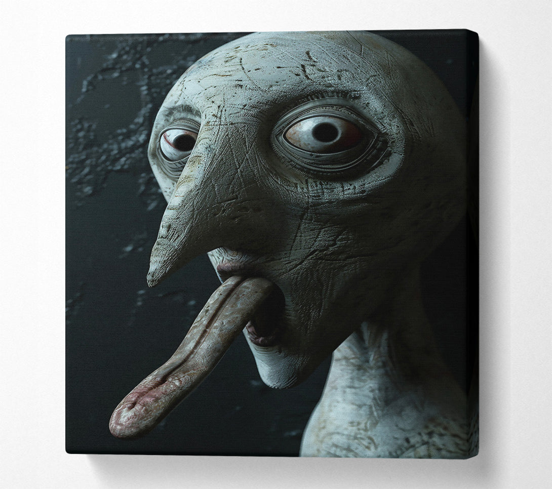  A Canvas Print of Pale Tongue Of Dread Canvas Art