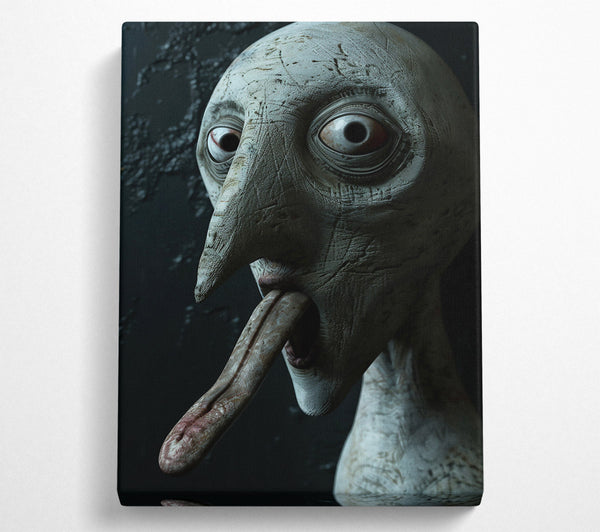  A Canvas Print of Pale Tongue Of Dread Canvas Art