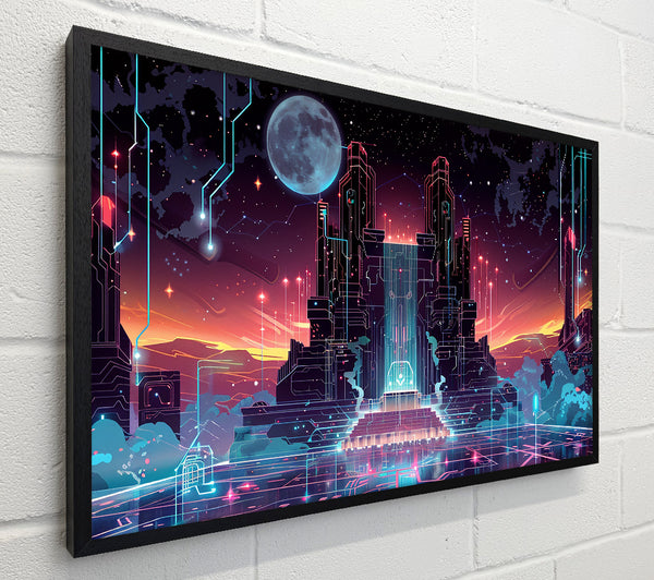 Cybernetic Sunset City