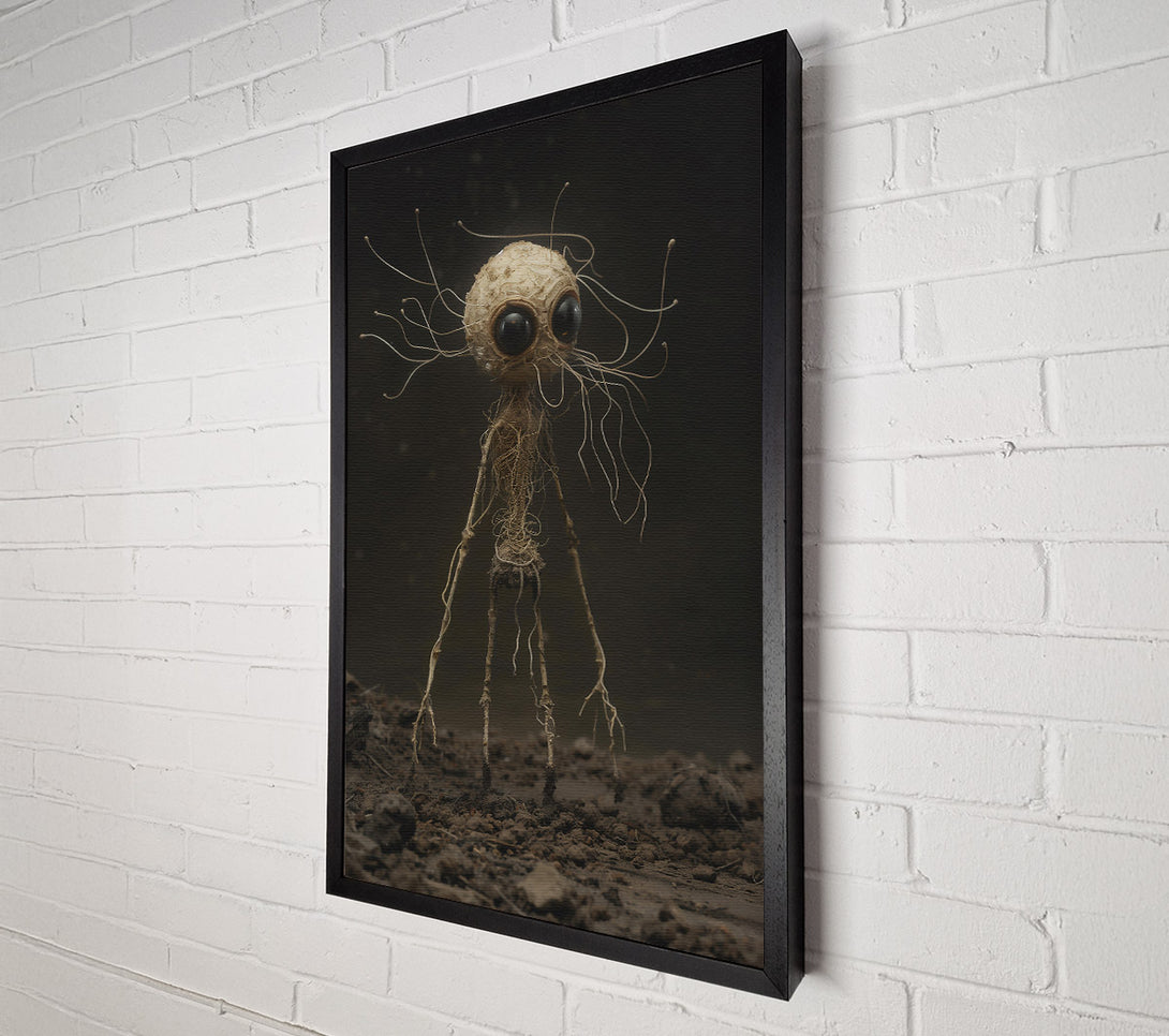  A Canvas Print of The Beige Wanderer Canvas Print
