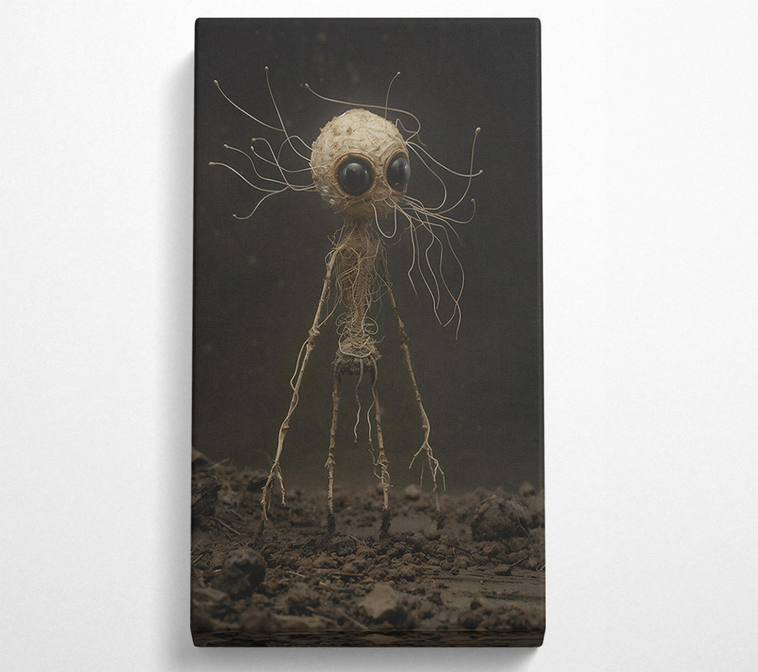  A Canvas Print of The Beige Wanderer Canvas Print