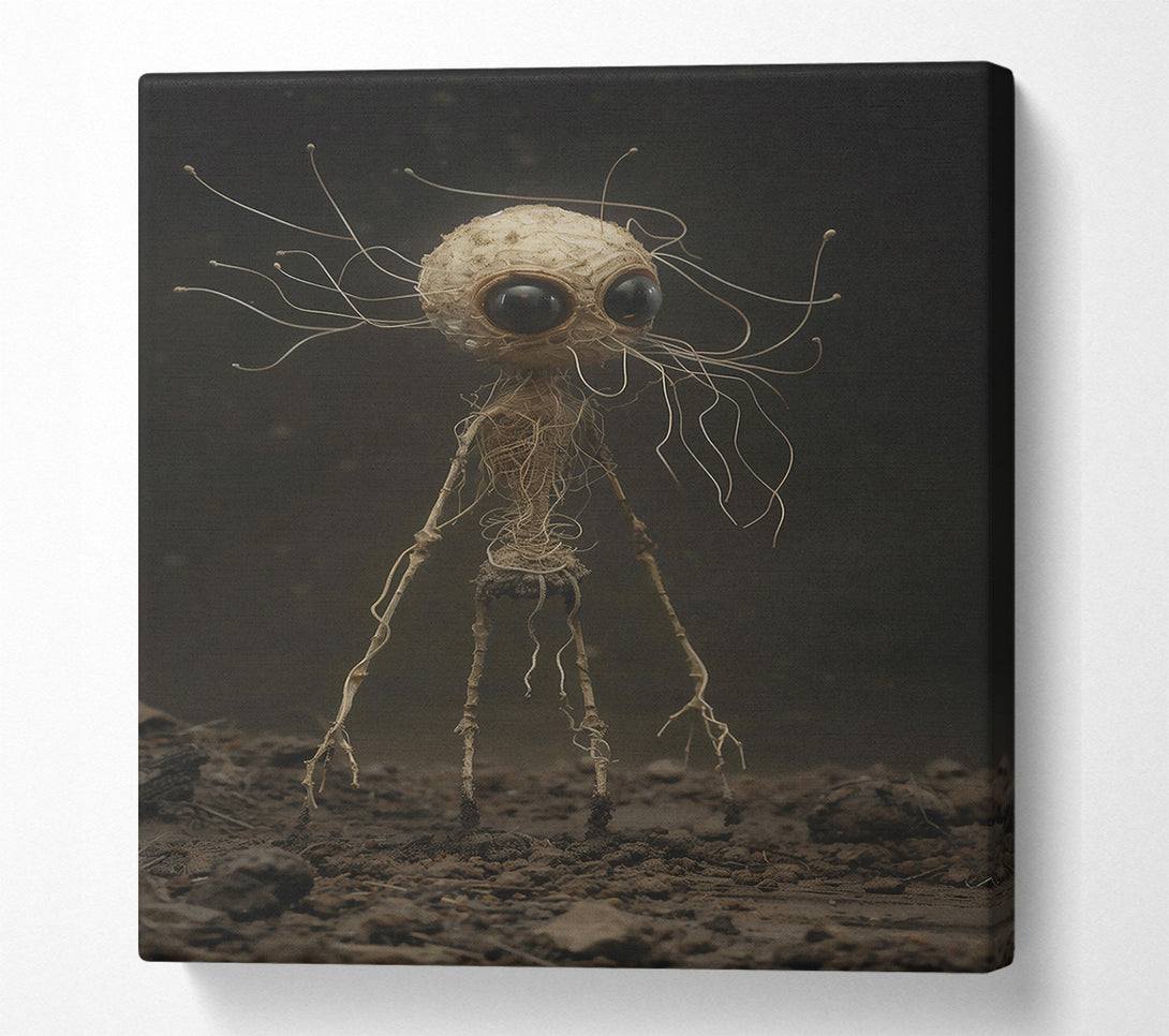  A Canvas Print of The Beige Wanderer Canvas Print
