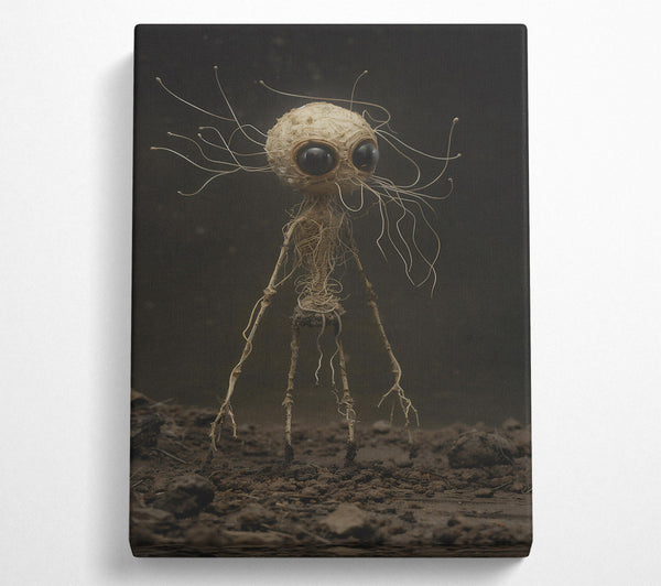  A Canvas Print of The Beige Wanderer Canvas Print