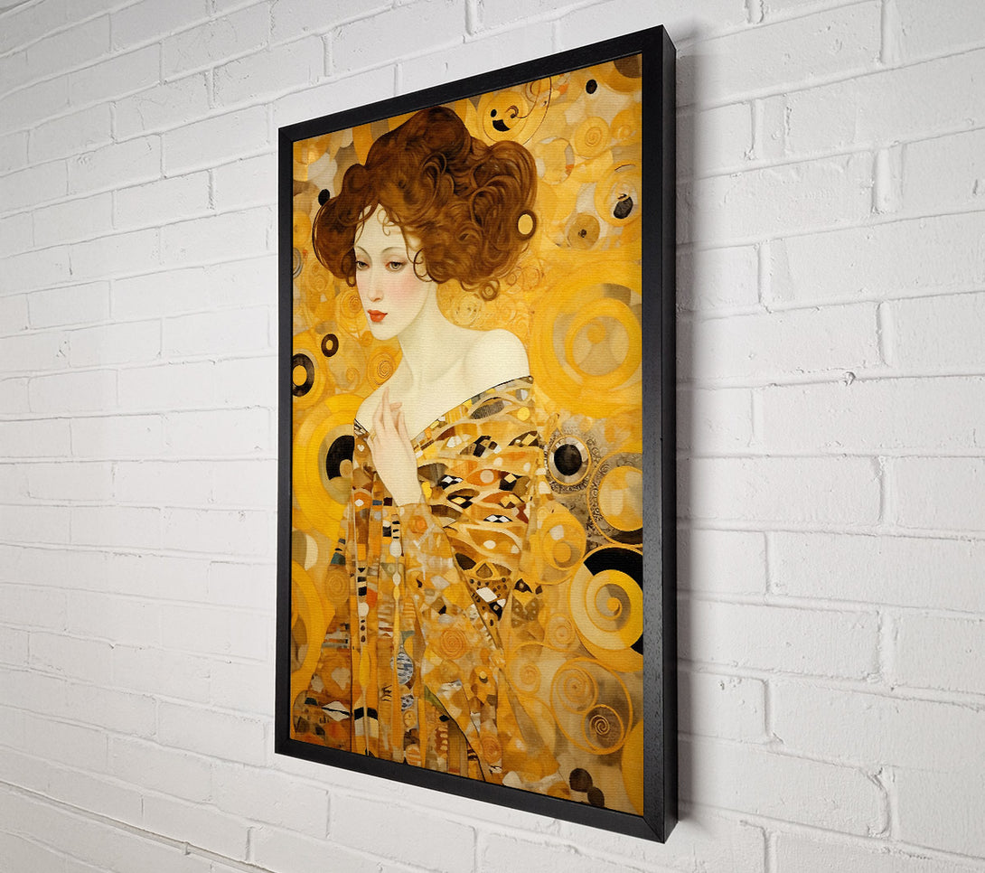  A Canvas Print of Gustav Klimt Woman Fair Canvas Print