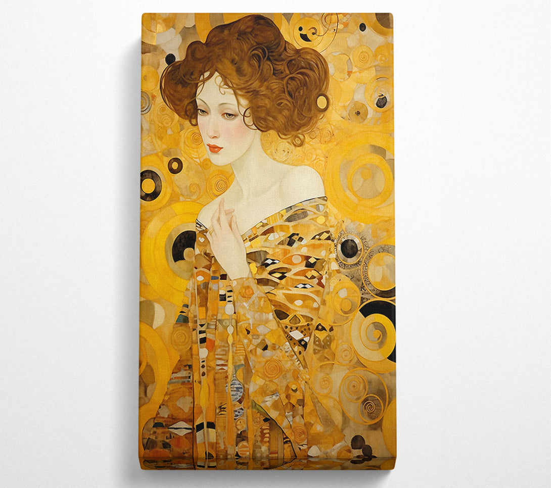  A Canvas Print of Gustav Klimt Woman Fair Canvas Print