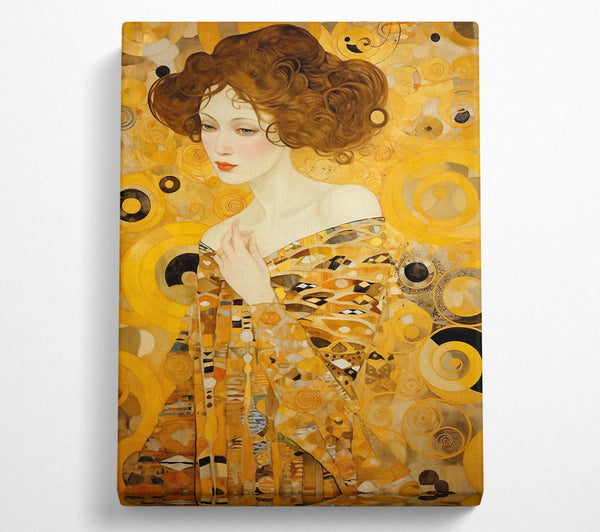  A Canvas Print of Gustav Klimt Woman Fair Canvas Print