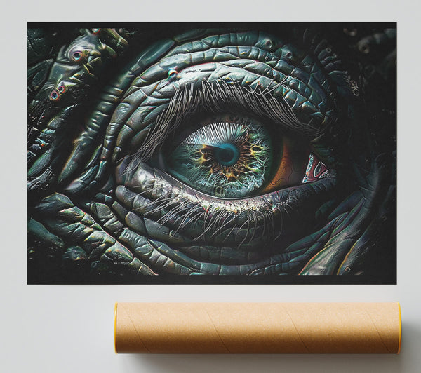 Emerald Eye Of The Deep Poster