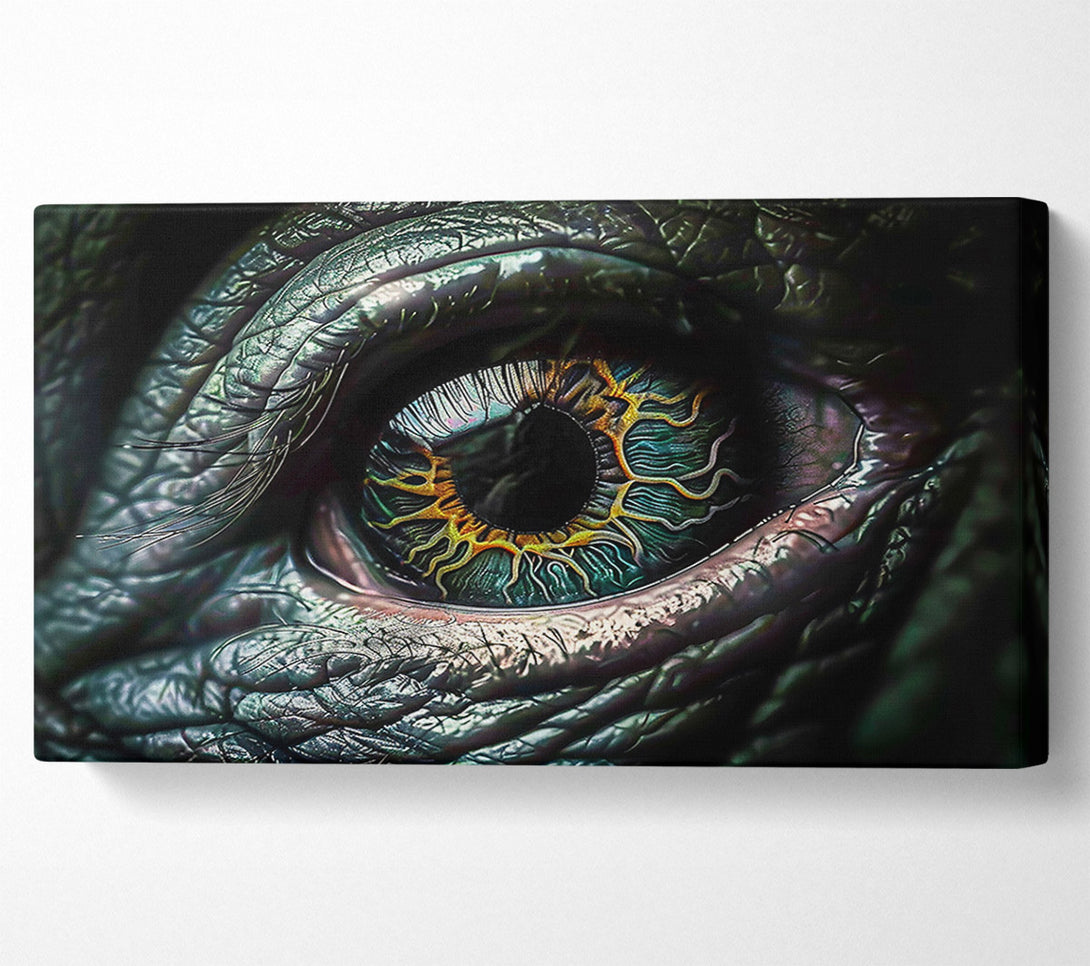  A Canvas Print of Emerald Eye Of Fear Canvas Wall Art