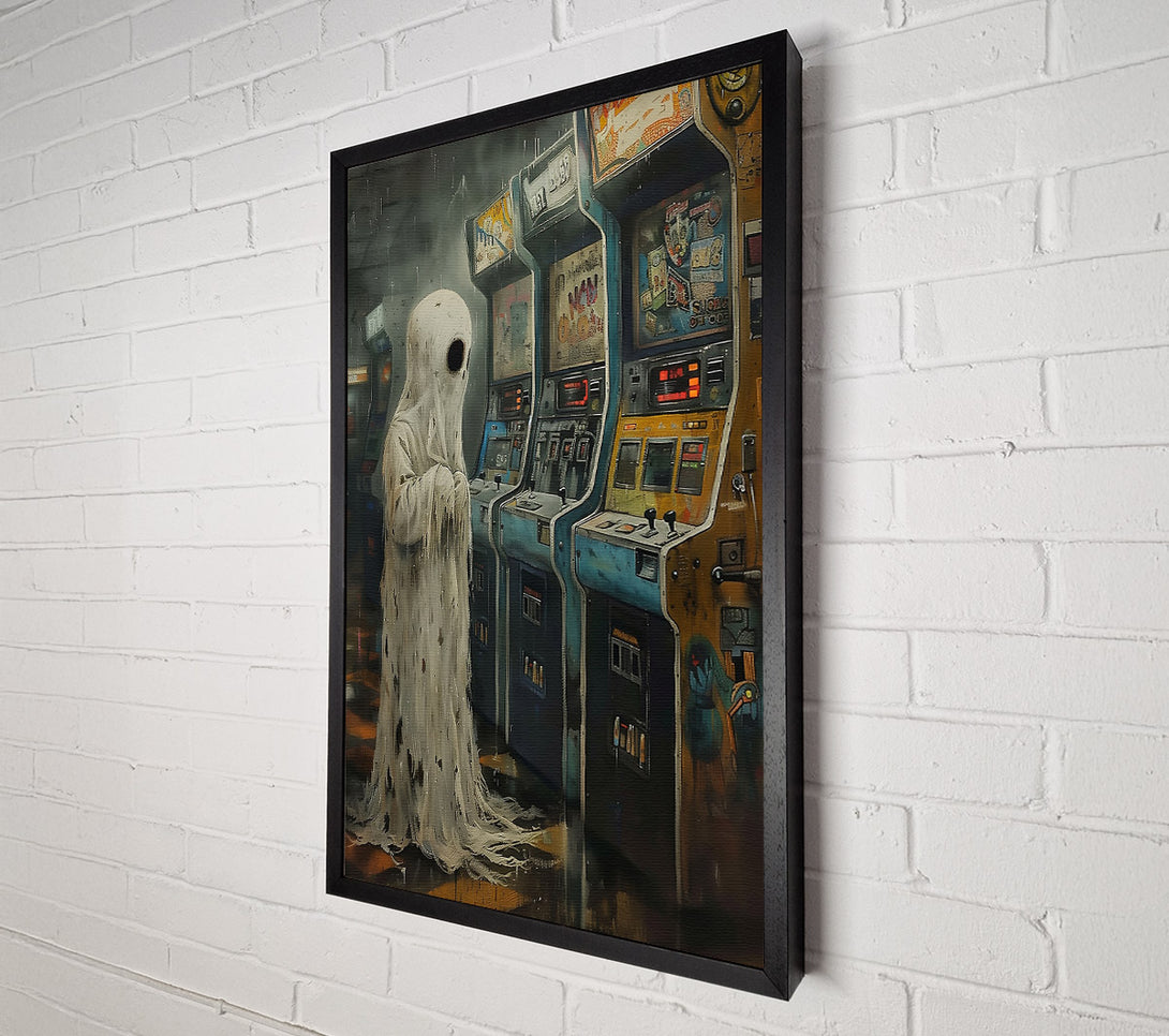  A Canvas Print of Pale Ghost Arcade Canvas Art
