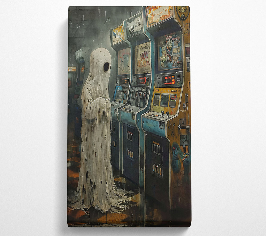  A Canvas Print of Pale Ghost Arcade Canvas Art