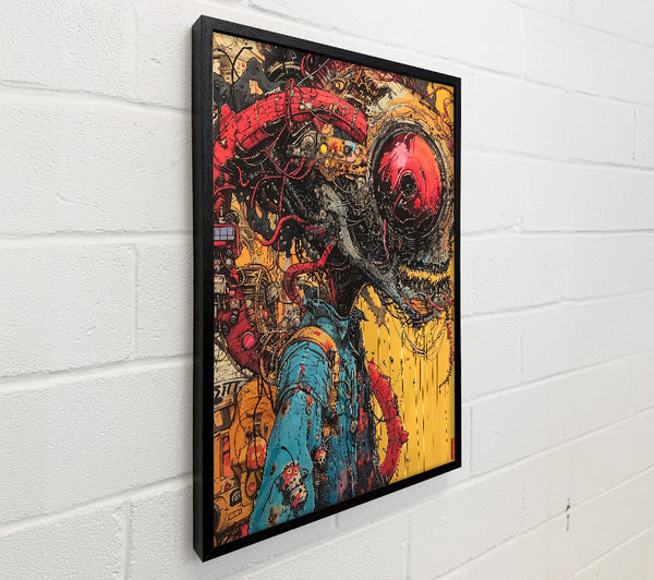 Yellow Mechanical Eye