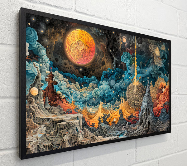 Azure Celestial Dreamscape