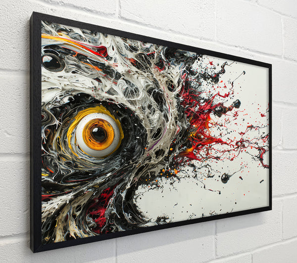 Red Swirling Eye