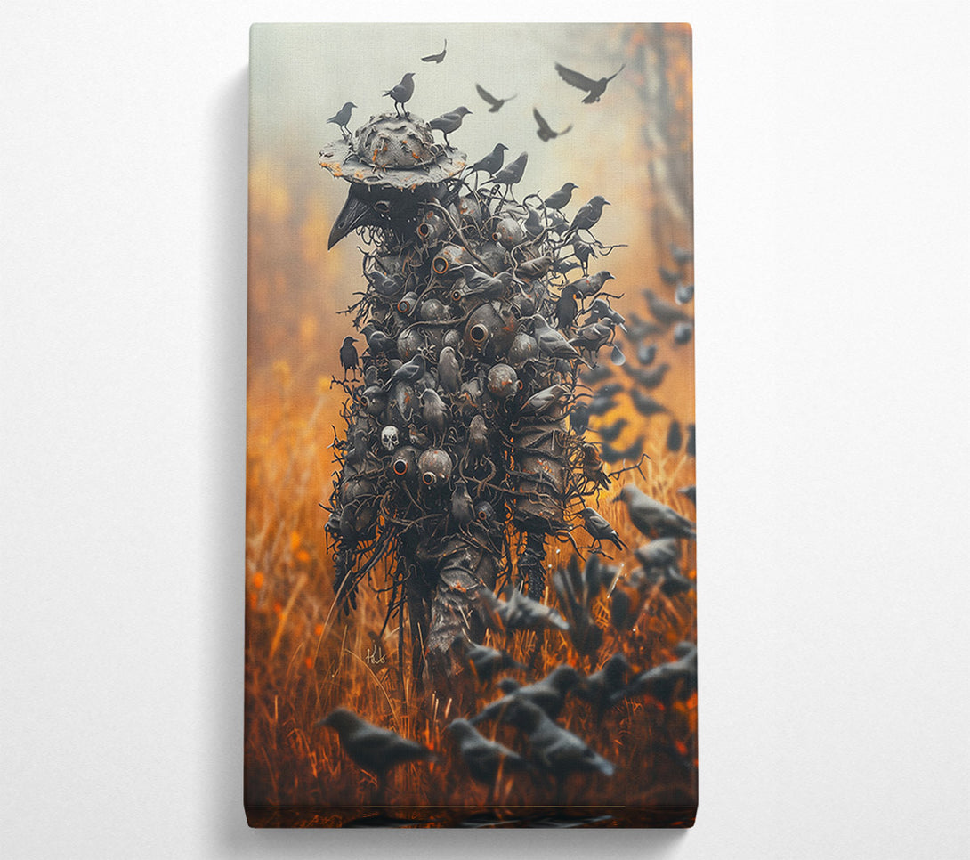  A Canvas Print of The Rusting Crow King Canvas Wall Art